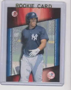 2014 AARON JUDGE-Bowman Draft Scout's Breakout- Pre-Rookie R/C-NM-MT-SHARP - Picture 1 of 2