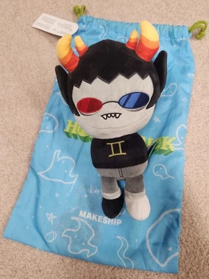 Makeship Sollux Captor Plush Homestuck Plushie Comic Series Limited Edition NWT - Image 1 of 2
