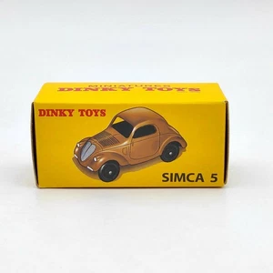 DeAgostini 1:43 Dinky Toys 35A Simca 5 Brown Diecast Models Limited Edition - Picture 1 of 7