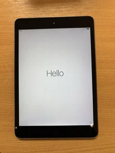 Apple iPad Mini 2 16GB Wi-Fi 7.9in Space Grey - Model A1489 Pre-Owned Used  - Picture 1 of 11