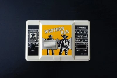 Dispositivo de juego portátil Casio Western Bar CG-300 [USADO] Foto 1 de 4