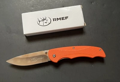 CUCHILLO DE CAZA PLEGABLE 8" ROCKY MOUNTAIN ALK FOUNDATION RMEF02 Foto 1 de 4