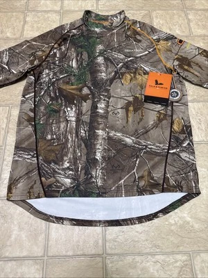Field & Stream Mens L Breakup 3D Camo Long Sleeve Shirt No Scent C3 Smartwick - Image 1 of 4