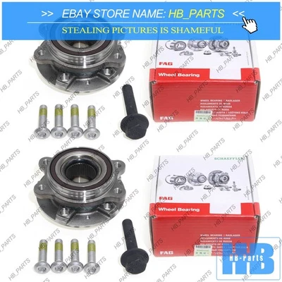 OEM Pair Front/ Rear Wheel Hub Bearing Assembly For Audi A4 A5 A6 A7 A8 S4 S5 Q5 Foto 1 de 4