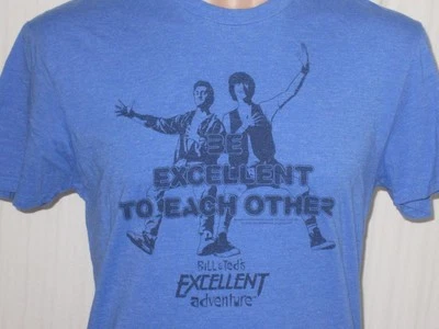Bill & Ted's Excellent Adventure Loot Crate Exclusive Womens 2XL Mens MED Shirt - Image 1 of 4