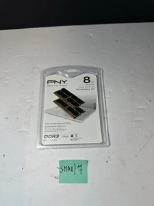 PNY 8GB 2x4GB Dual Channel PC Memory Kit DDR3 PC3-8500 - Picture 1 of 2
