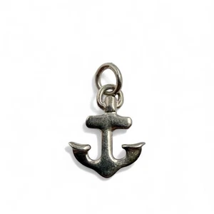 Vintage Sterling Silber Maritim Anker Armband Charm Anhänger - Bild 1 von 4
