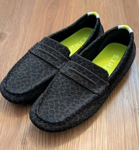 Mocasines de conducción Rothy’s The Driver Chocolate Spot Leopardo talla 8 usados una vez  - Imagen 1 de 8