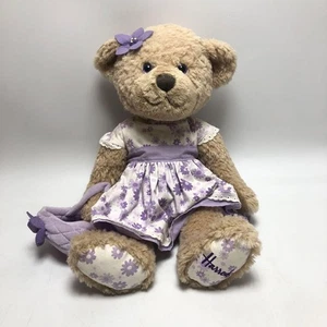 Selten! Harrods violetter Teddybär, Sonderbestellung von Mitsukoshi - Bild 1 von 7