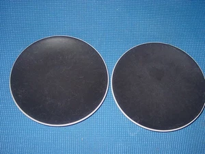 SASAKI COLORSTONE SET 4 PIATTI INSALATA NERO OPACO 7 1/2' JAPAN VIGNELLI DESIGNS - Foto 1 di 4