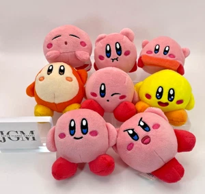 Kirby's Dream Land Plush Complete Set of 8 McDonald's Japan Happy Set - Picture 1 of 13