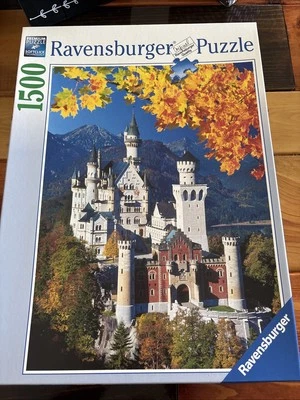 Ravensburger Original Puzzle Castillo Neuschwanstein En Otoño 1500 Piezas Foto 1 de 4