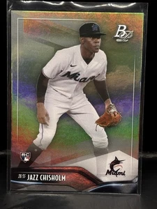 2021 Bowman Platinum - #24 Jazz Chisholm (RC) - Picture 1 of 2