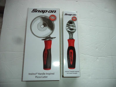 Snap On Tools Ice Cream Scoop and Pizza Cutter - New - Image 1 of 3