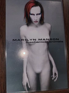 Marilyn Manson mechanische Tiere Promo Postkarte ohne Rahmen - Bild 1 von 1