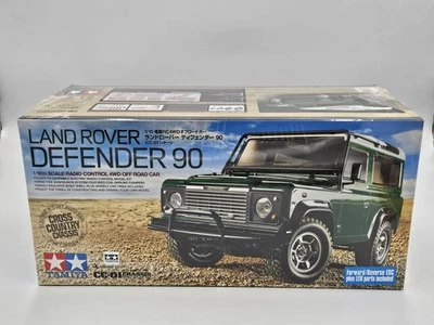 Tamiya Modellbau Land Rover Defender 90 CC-01 Maßstab 1:10 Item 58657 Neu Folie - Bild 1 von 4