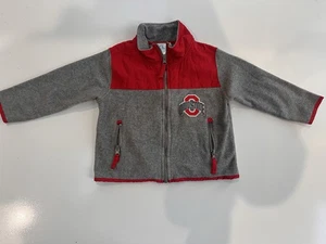Chaqueta polar Two Feet Ahead bebé niño Ohio State Buckeyes talla 2 - Imagen 1 de 3