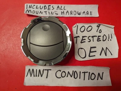 ✅OE 2008-2010 Ford F250 F350 F450 FX4 LARIAT TABLERO VENTILACIÓN AIRE GRIS CROMO Calentador AC Foto 1 de 4