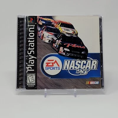 NASCAR 99 (PlayStation 1 PS1) Black Label CIB COMPLETE & TESTED - Image 1 of 3