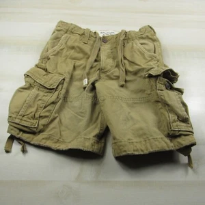 Abercrombie & Fitch Shorts Mens 31 (Measured 33x10) Brown Cargo Pockets - Picture 1 of 21