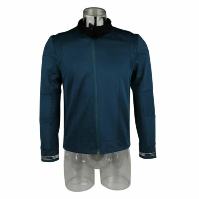 Prendedor Chaqueta Uniforme Azul Hombre Discovery Temporada 2 Comandante Científico Evan Connolly Foto 1 de 4