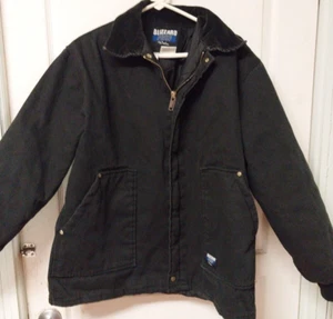 WALLS BLIZZARD PRUF CANVAS LINED WORK CHORE JACKET COAT Large Tall Black 42-44 - Picture 1 of 10