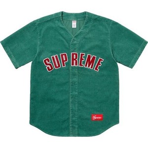 supreme baseball shirt