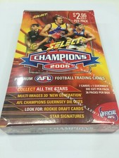 2006 Select AFL Champions Trading Card Factory Box(36 pks)-1st Champions Series