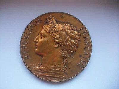 Frankreich Medaille Bronze 1884 Assemble Nationale Revision Partielle des Lois - Bild 1 von 4