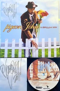 PIGEON JOHN Is Dating Your Sister SIGNED SLEEVE & VINYL! *2003 US 2LP 1st PRESS* - Picture 1 of 9
