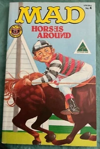 MAD Paperback #4: Mad Horses Around - Budget Books 1988 excellent condition - Picture 1 of 4