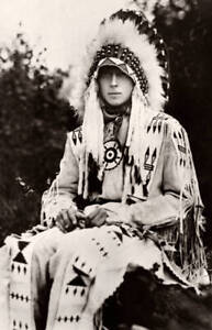 The Prince Wales later King Edward VIII wearing traditional costum- Old Photo