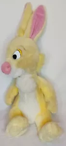 Vintage Disney Store Winnie the Pooh Yellow Rabbit Plush Stuffed Animal Toy 12" - Picture 1 of 8