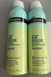 Neutrogena Sun Rescue After Sun Rehydration Spray with Hyaluronic Acid 2 PACK - Picture 1 of 2