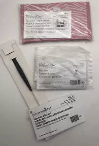 Pampered Chef Lot of 3 Pie Gate 1719 cake tester 1794 pink zebra coupon holder - Picture 1 of 4