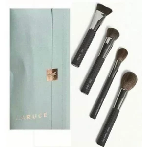 Laruce Beauty 4-Piece Face Brush Set (Flat Angle, Tapered, Kabuki, Countour) - Picture 1 of 3