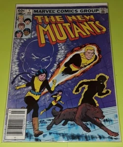 THE NEW MUTANTS #1 Marvel Comic Book Marzo 1983 X-Men Super Hero Professor X Fuori Produzione - Foto 1 di 1