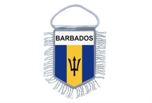 Flagge Autoflagge Wimpel Nationen Barbados - Bild 1 von 1