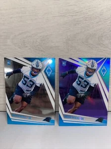 2019 Panini Phoenix Brian Burns Rookie Purple /149 and base #157 - Picture 1 of 5