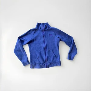 The North Face Jacket Sweatshirt Zip Up No Hood PURPLE Workout Athletic Womens S - Picture 1 of 6