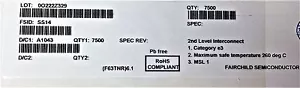 SS14 FSC DIODE SCHOTTKY 40V 1A SMA ROHS SMD 100 PCS - Picture 1 of 2