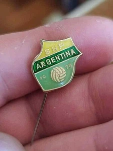 🔴FIFA FOOTBALL SOCCER WORLD CUP ARGENTINA 78 - yellow-green-light blue type🔴 - Picture 1 of 3