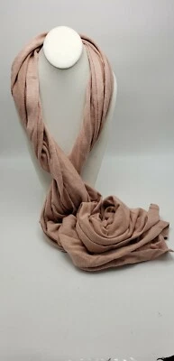 Echo Design Solid Pink Scarf Rayon Blend New W/Tags   M2 - Image 1 of 4