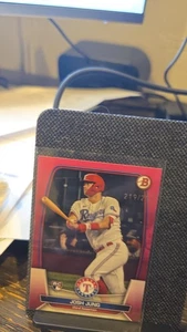 Bowman Josh Jung RC 2023 rosa/299 #43 - Imagen 1 de 2