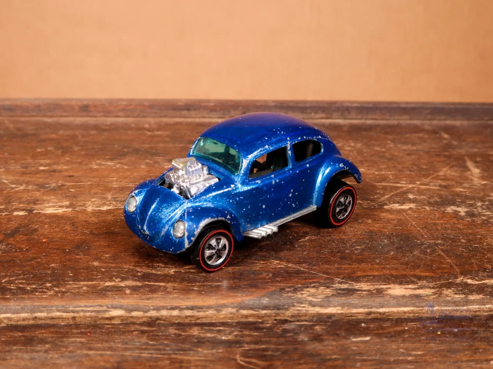 Hot Wheels Redlines 1967 Custom Volkswagen NO sunroof Beetle Hong Kong vintage - Bild 1 von 4
