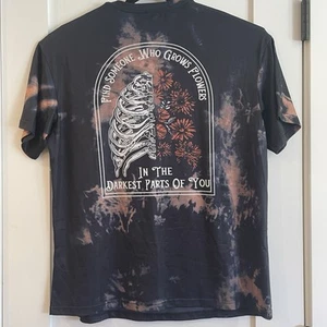 Zach Bryan Mens Medium Find Someone Who Grows Flowers Multi Graphic T Shirt Tee - Picture 1 of 9