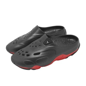 Nike Jordan Roam Black Gym Red Men Slip On Casual Lifestyle Sandal FQ0227-006 - Picture 1 of 8