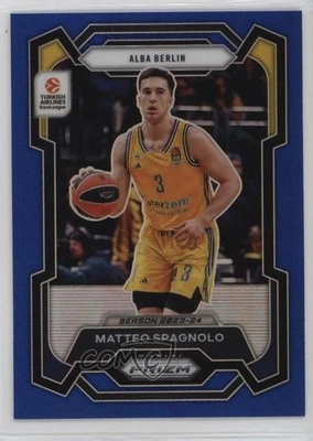 2023-24 Panini Prizm Turkish Airlines EuroLeague Blue /199 Matteo Spagnolo #41 - Image 1 of 2