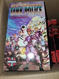 New Dominion Tank Police V. 3 (VHS, 1995, Original Japanese Dubbed English)Read - Picture 1 of 4