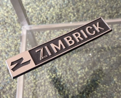 Insignia de concesionario emblema coche vintage Zimbrick Buick Honda WI Foto 1 de 4